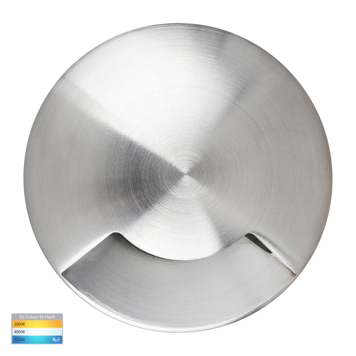 HV19062T - Viale 316 Stainless Steel TRI Colour LED Single Driveway Light