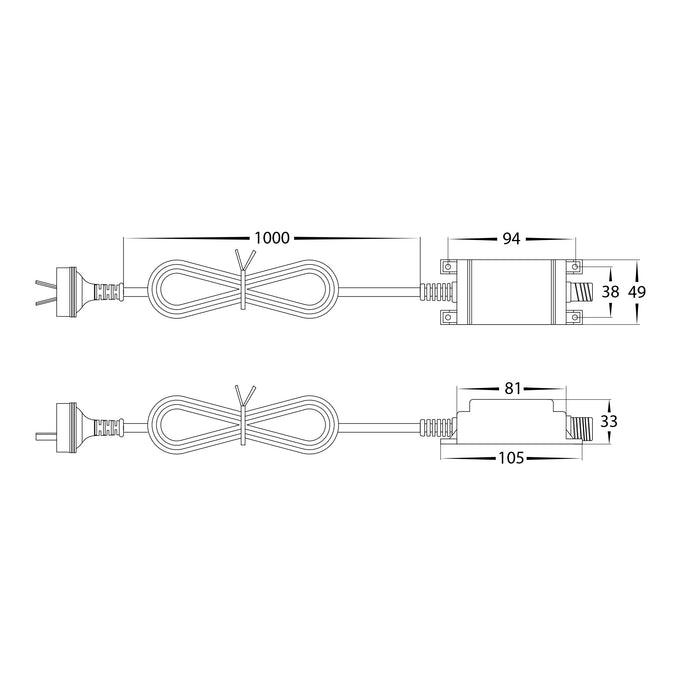 HV2826-D-12W - 12w Weatherproof LED Driver