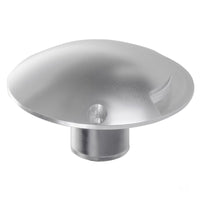 Thumbnail for 12v DC 3w LED Dome Silver Aluminium one way Deck light in 5500K