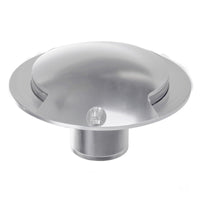 Thumbnail for 12v DC 2 x 3w LED Dome Silver Aluminium two way Deck light in 5500K