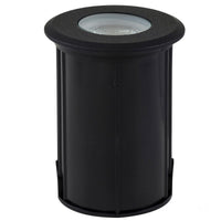 Thumbnail for 12v DC Elite 5w LED Mini Recessed Deck Light / In-ground Light Black in 5500K