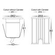 HV2882RGBCW-SLV -  Elite RGBCW Silver Aluminium LED Deck or inground lights