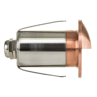 Thumbnail for 12v DC Mini Ollo 1w LED Mini Recessed Step Light with Eyelid Copper in 5500K