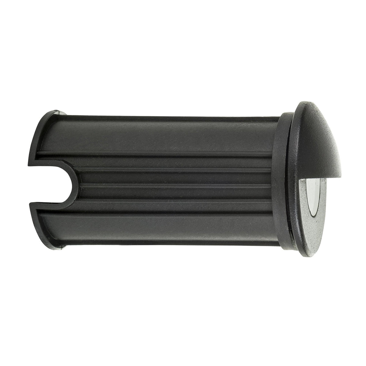 HV2891T-BLK-12V - Mini Ollo Black LED Step Light with Eyelid