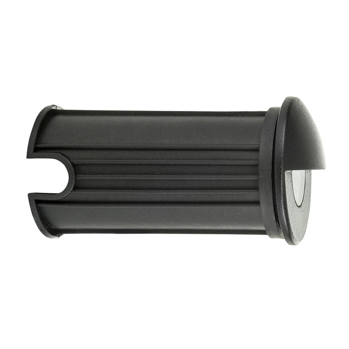 HV2891T-BLK-12V - Mini Ollo Black LED Step Light with Eyelid