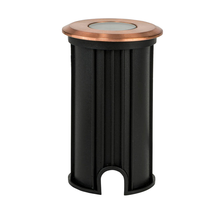 HV2892T-CP-12V - Mini Ollo Mini Recessed In-ground/step Light Copper Face