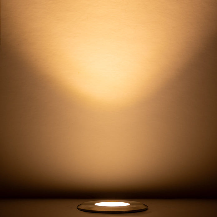 HV2892T-CP-12V - Mini Ollo Mini Recessed In-ground/step Light Copper Face