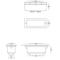 Thumbnail for Bata Recessed DC 12v Dimensions