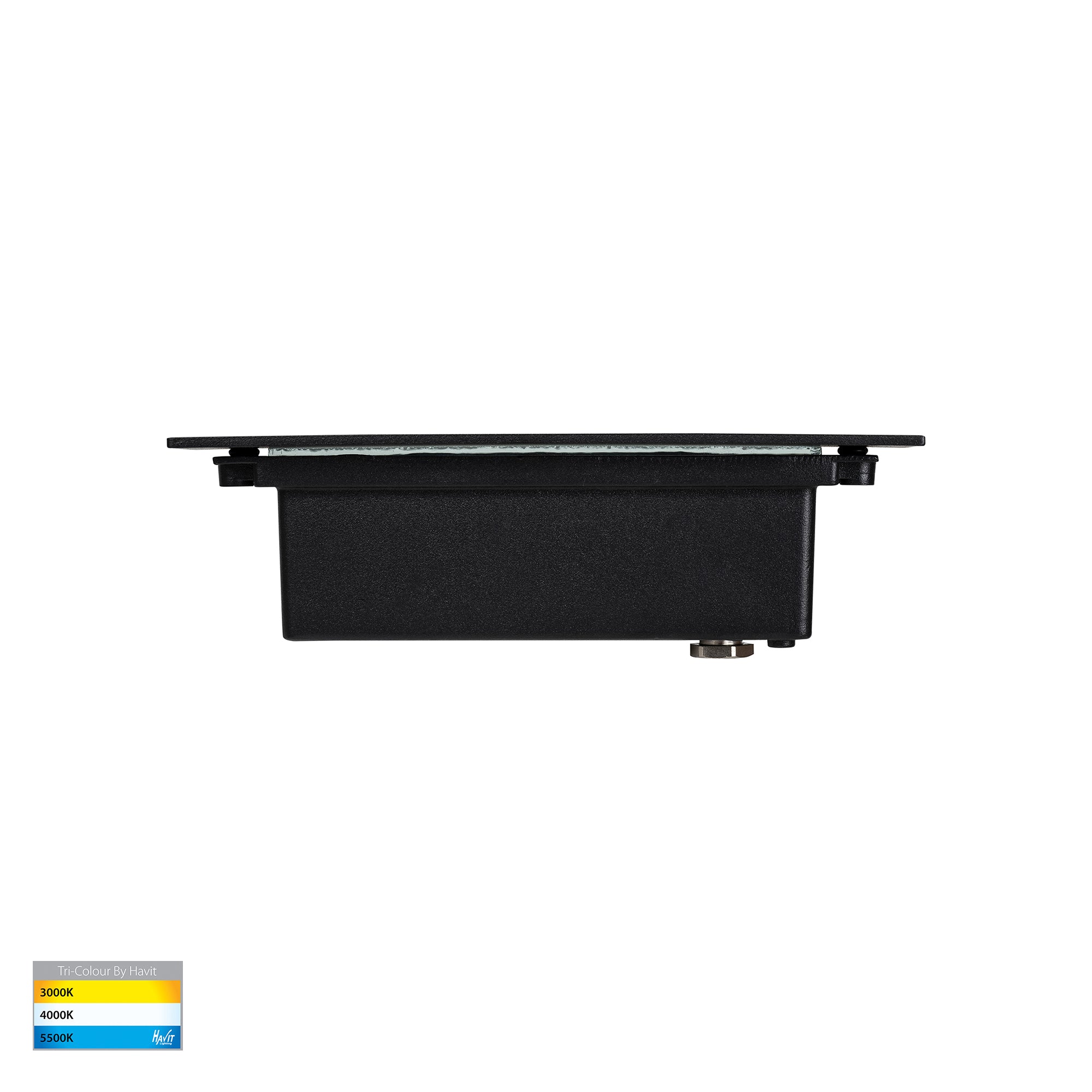 HV3006T-BLK-12V | HV3006T-BLK-240V - Bata Black 6w LED Brick Light