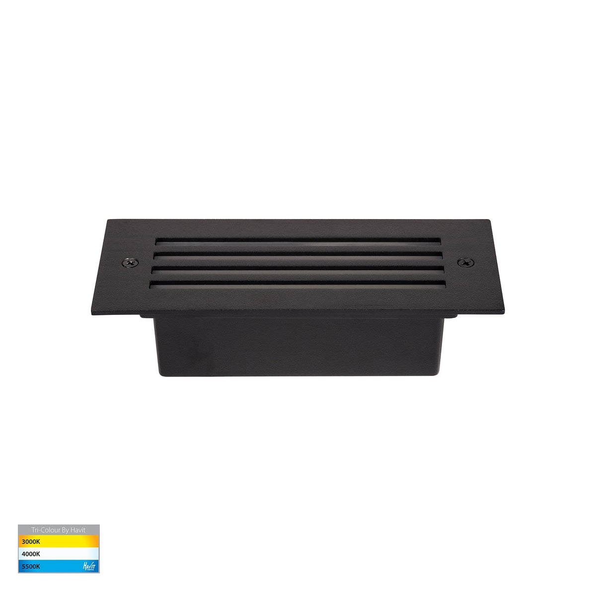 HV3006T-BLK-12V | HV3006T-BLK-240V - Bata Black 6w LED Brick Light