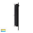 HV3106T-BLK-240V-PIR - Paso Black Recessed LED Step Light with Sensor