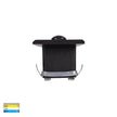 HV3106T-BLK-240V-PIR - Paso Black Recessed LED Step Light with Sensor