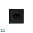 HV3111T-BLK-12V - Trin Black Small Square Recessed LED Step Light