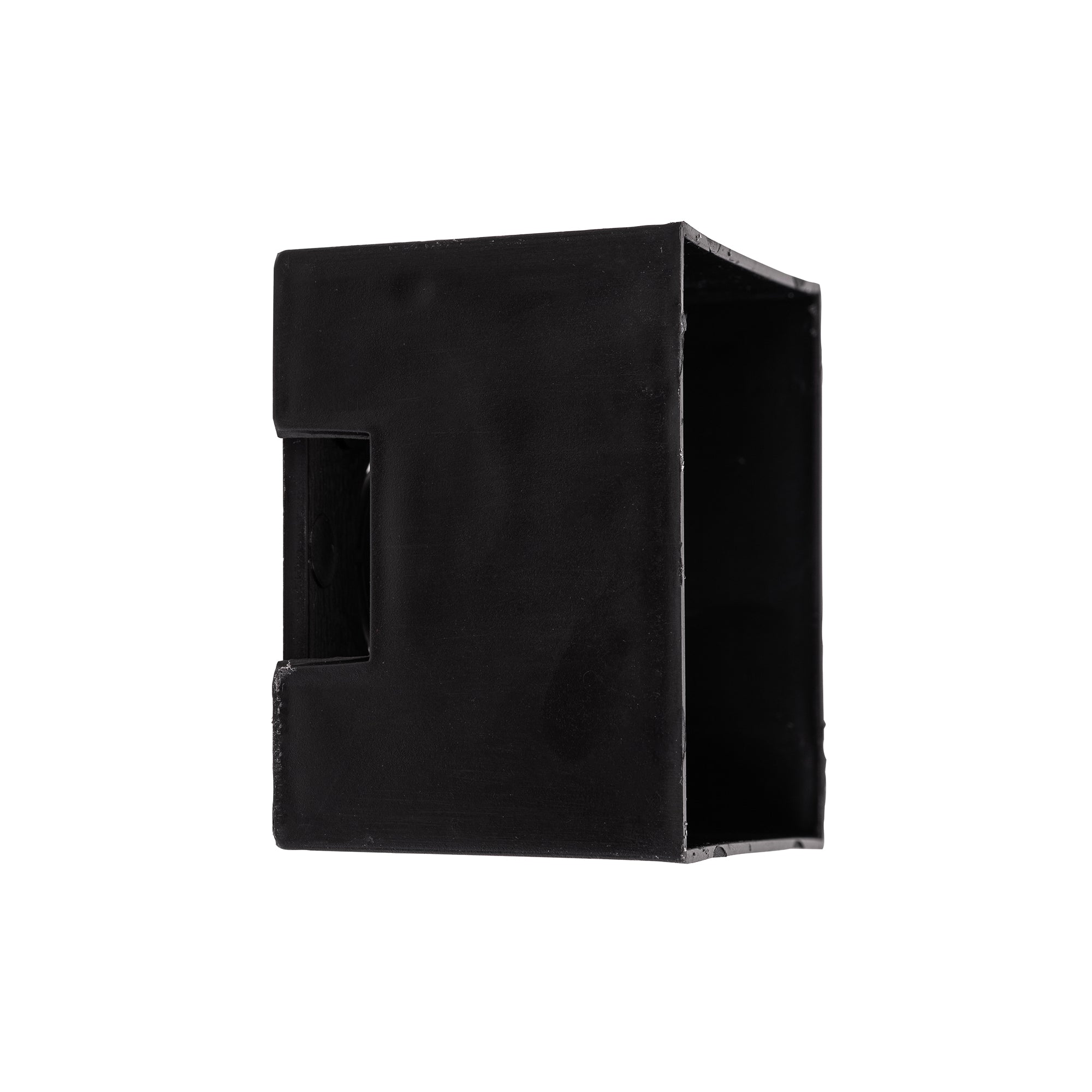 HV3112T-BLK-240V | HV3112T-BLK-12V - Trin Black Square Recessed LED Step Light