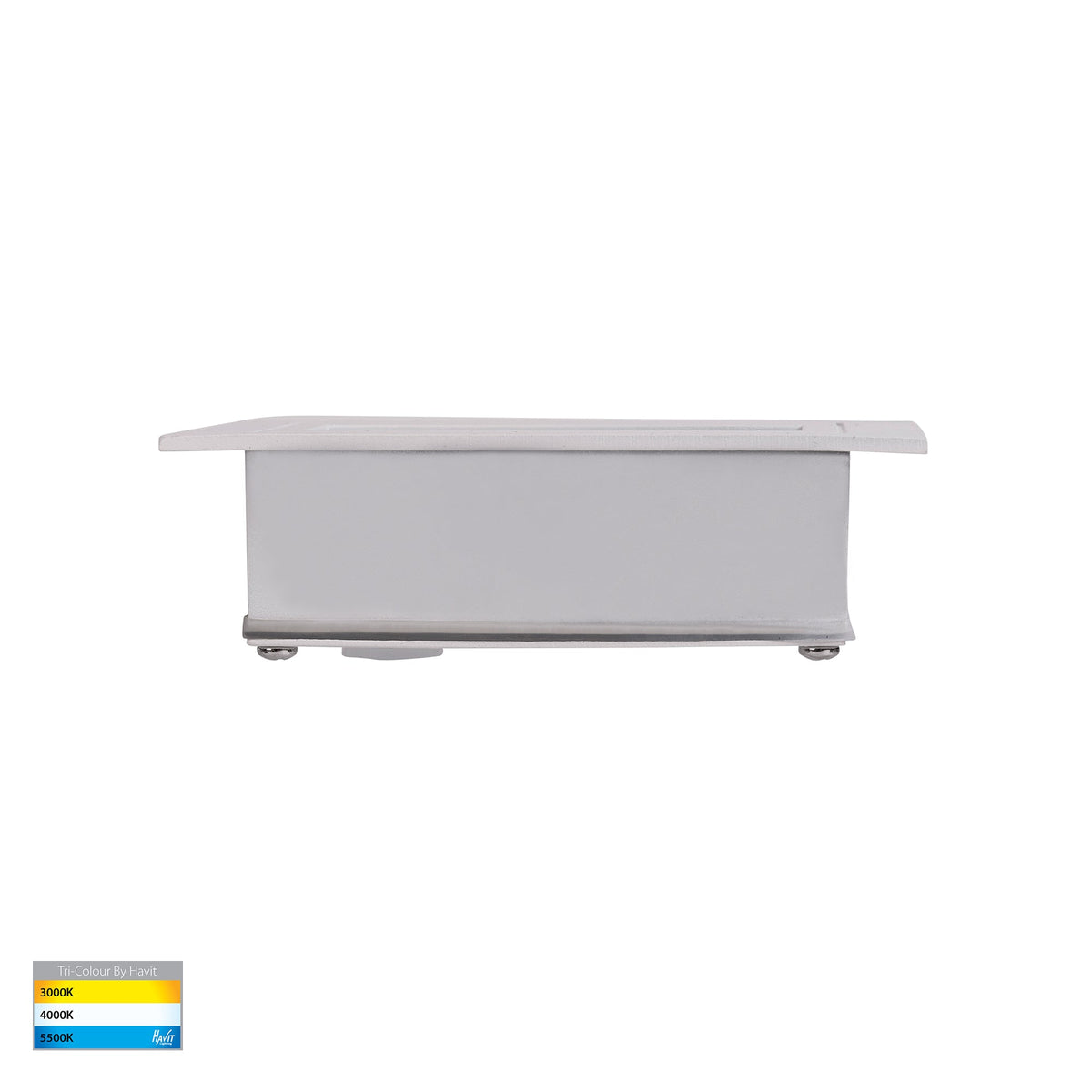 HV3113T-WHT-240V | HV3113T-WHT-12V - Trin White Rectangular Recessed LED Step Light
