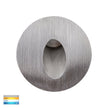 HV3206T-SS316-12V - Mini Reces 316 Stainless Steel Round TRI Colour Recessed LED Step Light