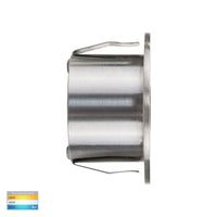 Thumbnail for Mini Reces 12V 1w Tri-Colour LED IP67 316 Stainless Steel Recessed Round Step Light