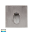 HV3216T-SS316-12V - Mini Reces 316 Stainless Steel Square TRI Colour Recessed LED Step Light