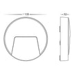 HV3221T-WHT - Seefore Polycarbonate White LED Step Light