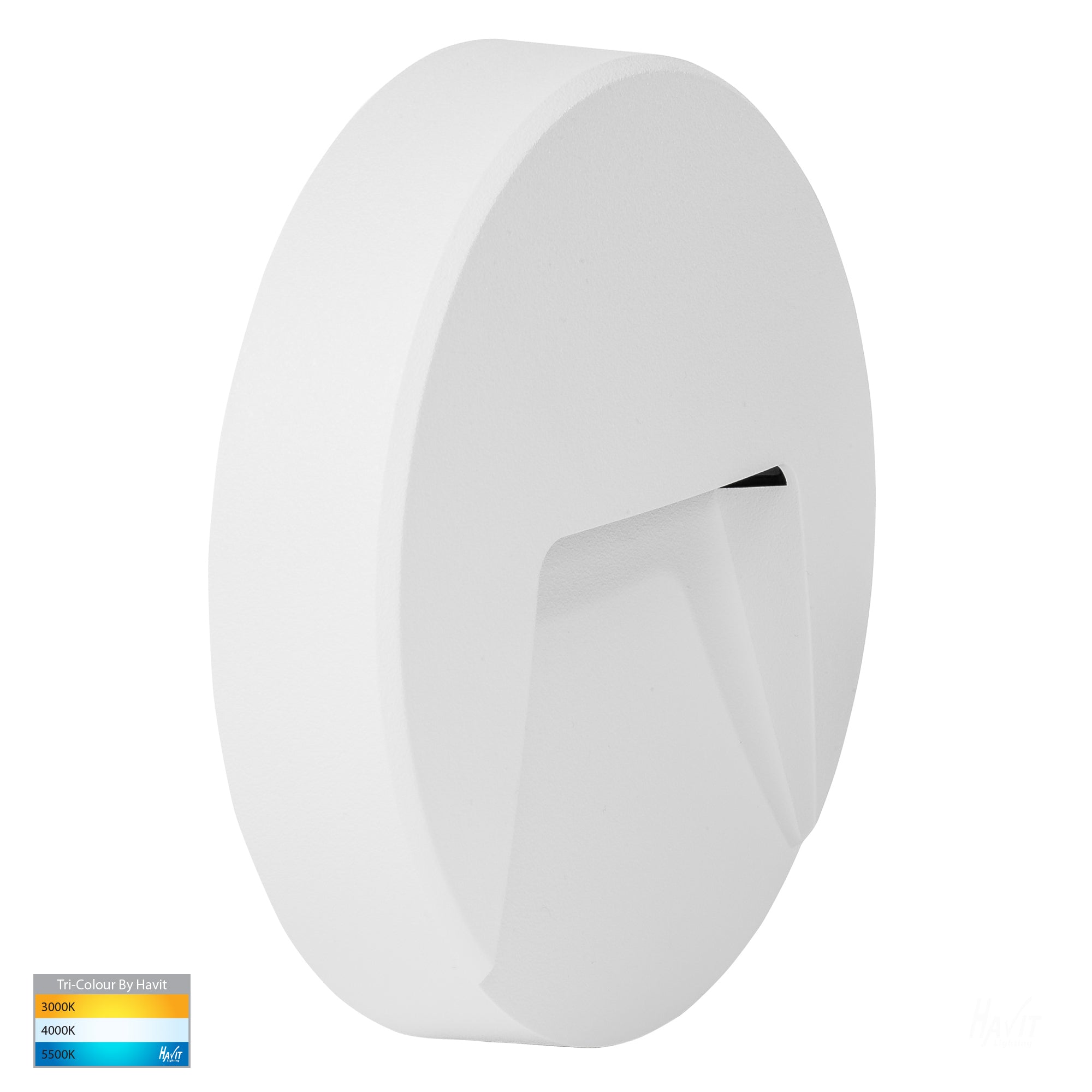 HV3221T-WHT - Seefore Polycarbonate White LED Step Light