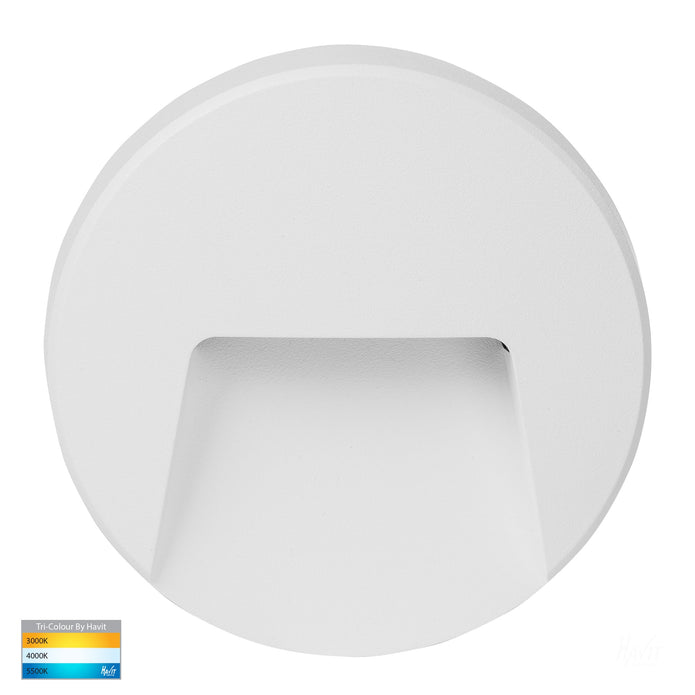 HV3221T-WHT - Seefore Polycarbonate White LED Step Light