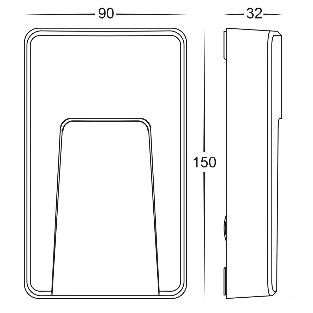 HV3223 Dimensions