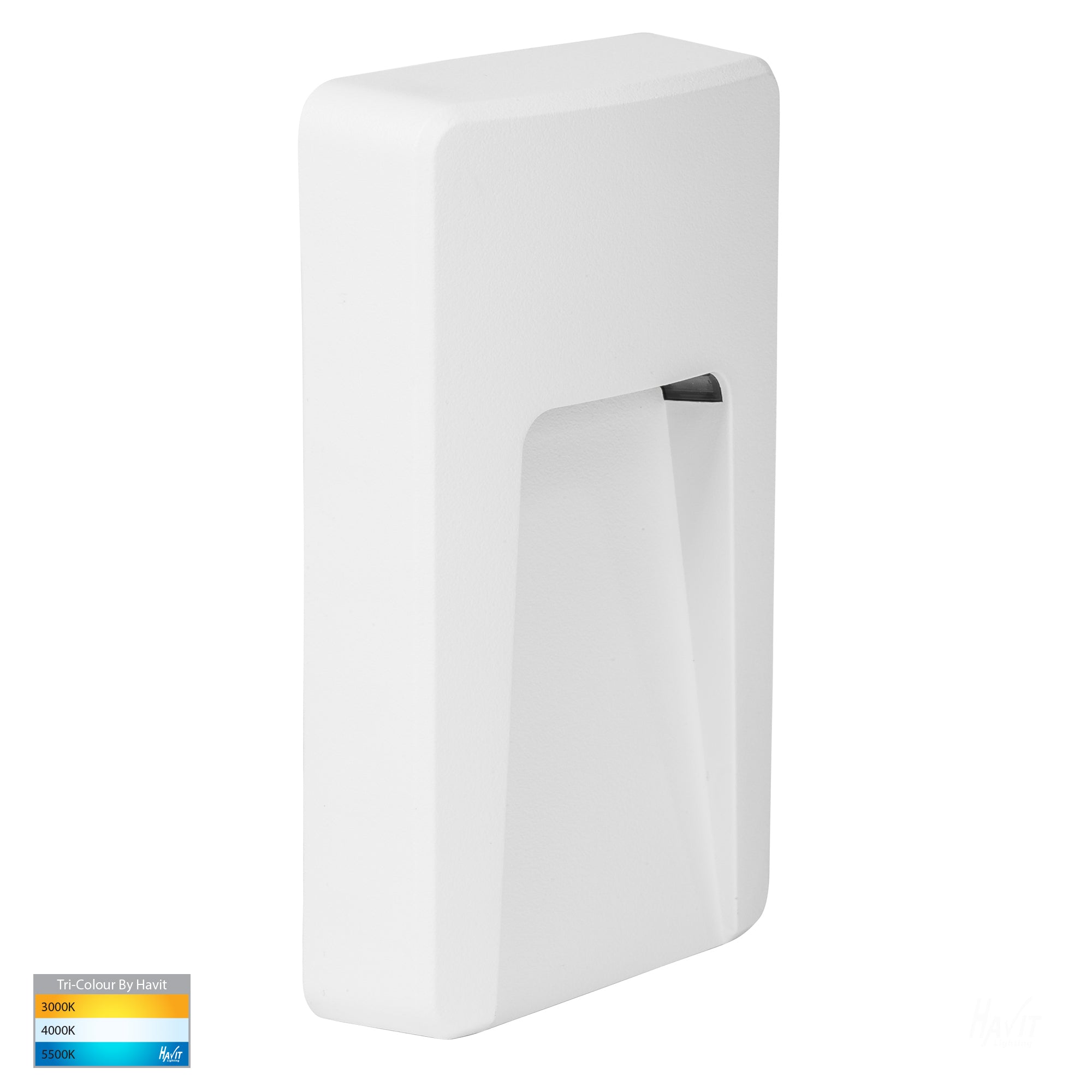 HV3223T-WHT - Seefore Polycarbonate White LED Step Light