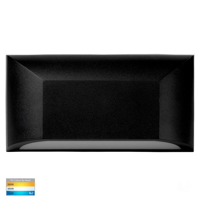 HV3225T-BLK - Seevive Polycarbonate Black LED Step Light