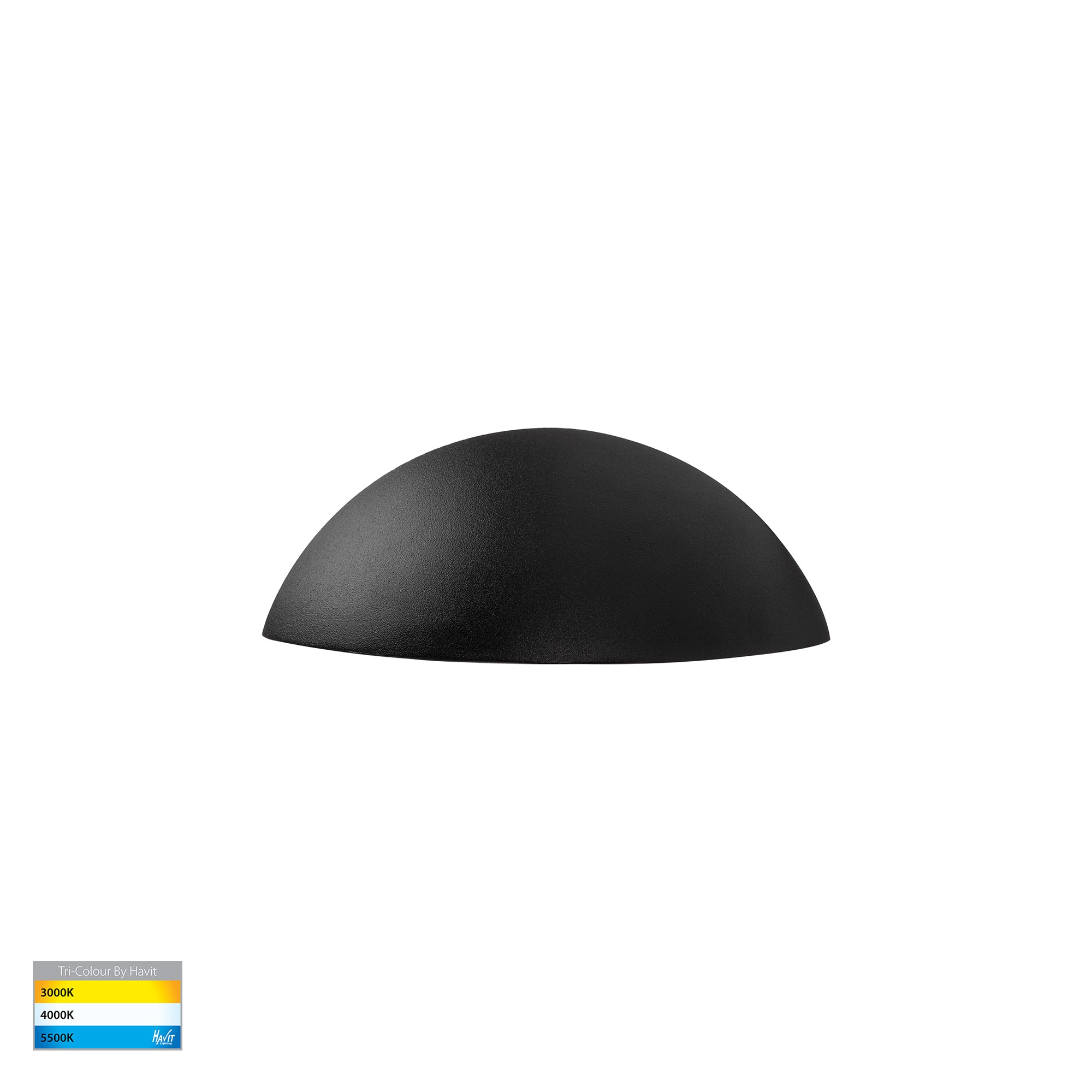 HV3251T-BLK-12V - Curva Black LED Step Light