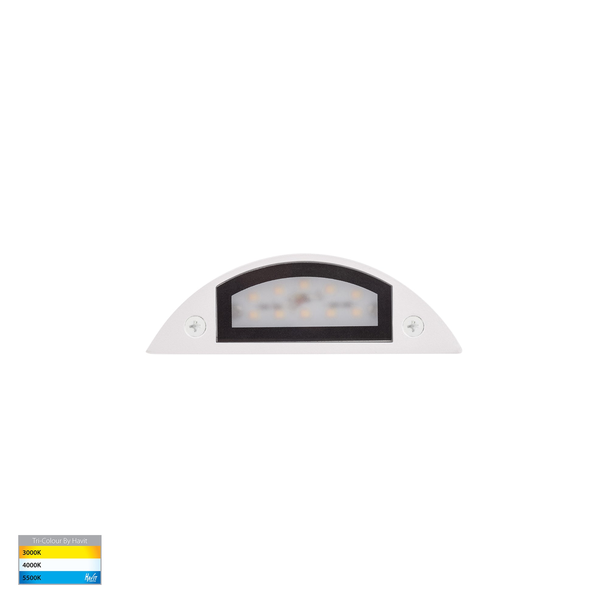 HV3251T-WHT-12V - Curva White LED Step Light