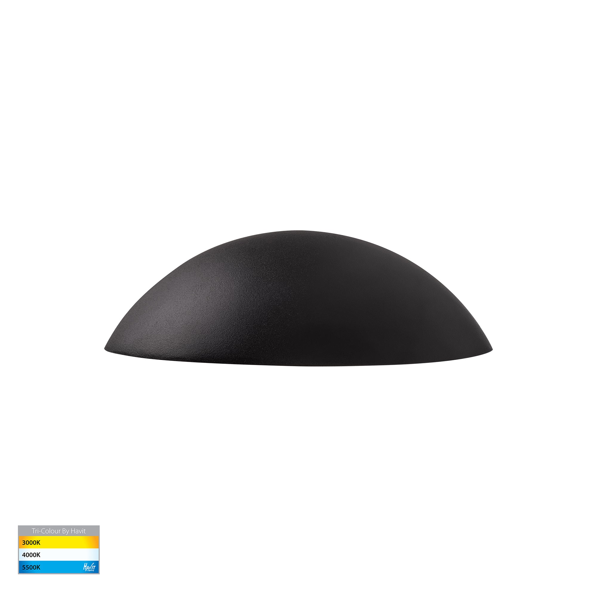 HV3252T-BLK-12V - Curva Black LED Step Light