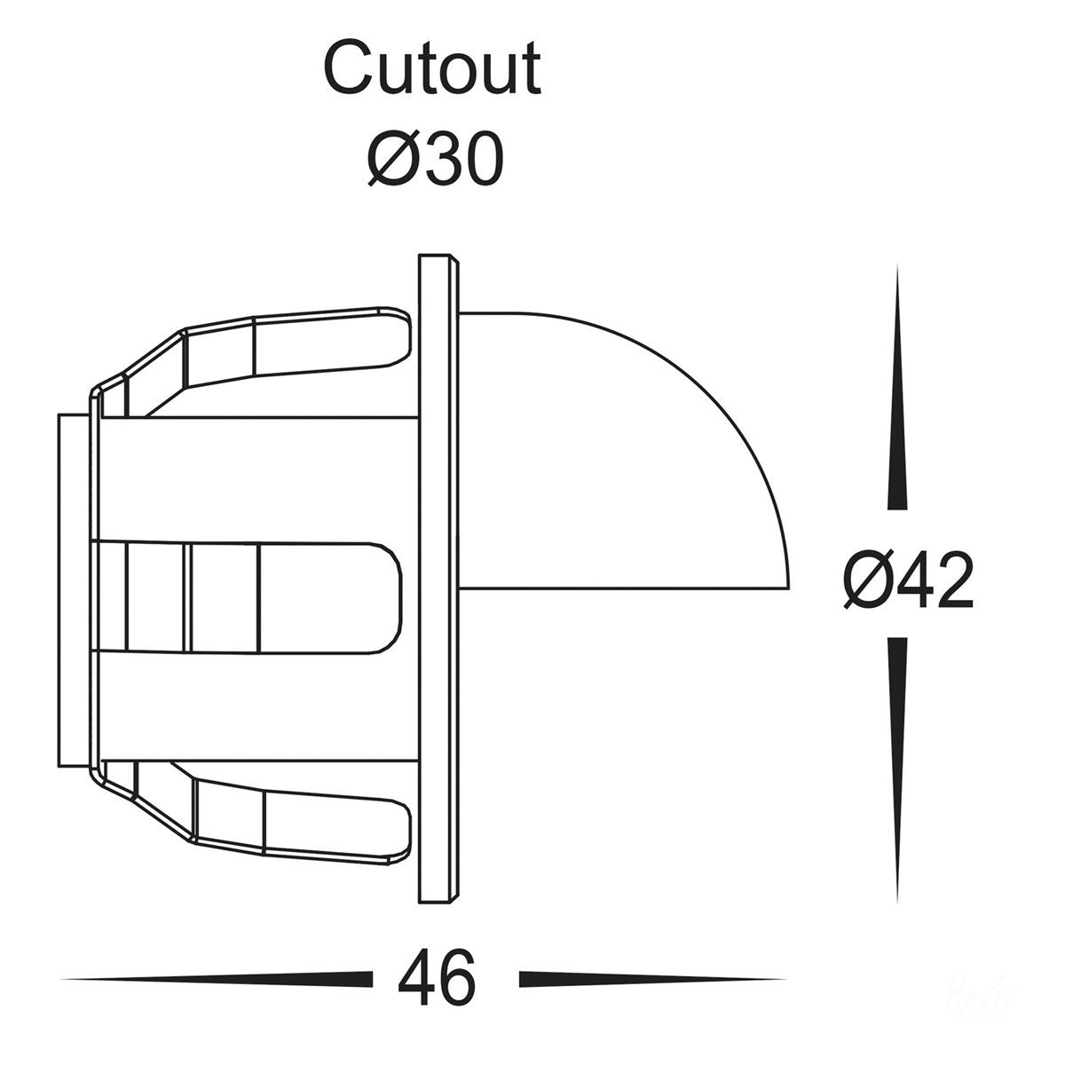 HV3263 Dimensions