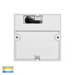 HV3268T-WHT-12V-SQ - Fino White Square LED Outdoor Step Light