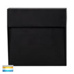 HV3269T-BLK-12V-SQ - Fino Black Square LED Outdoor Step Light
