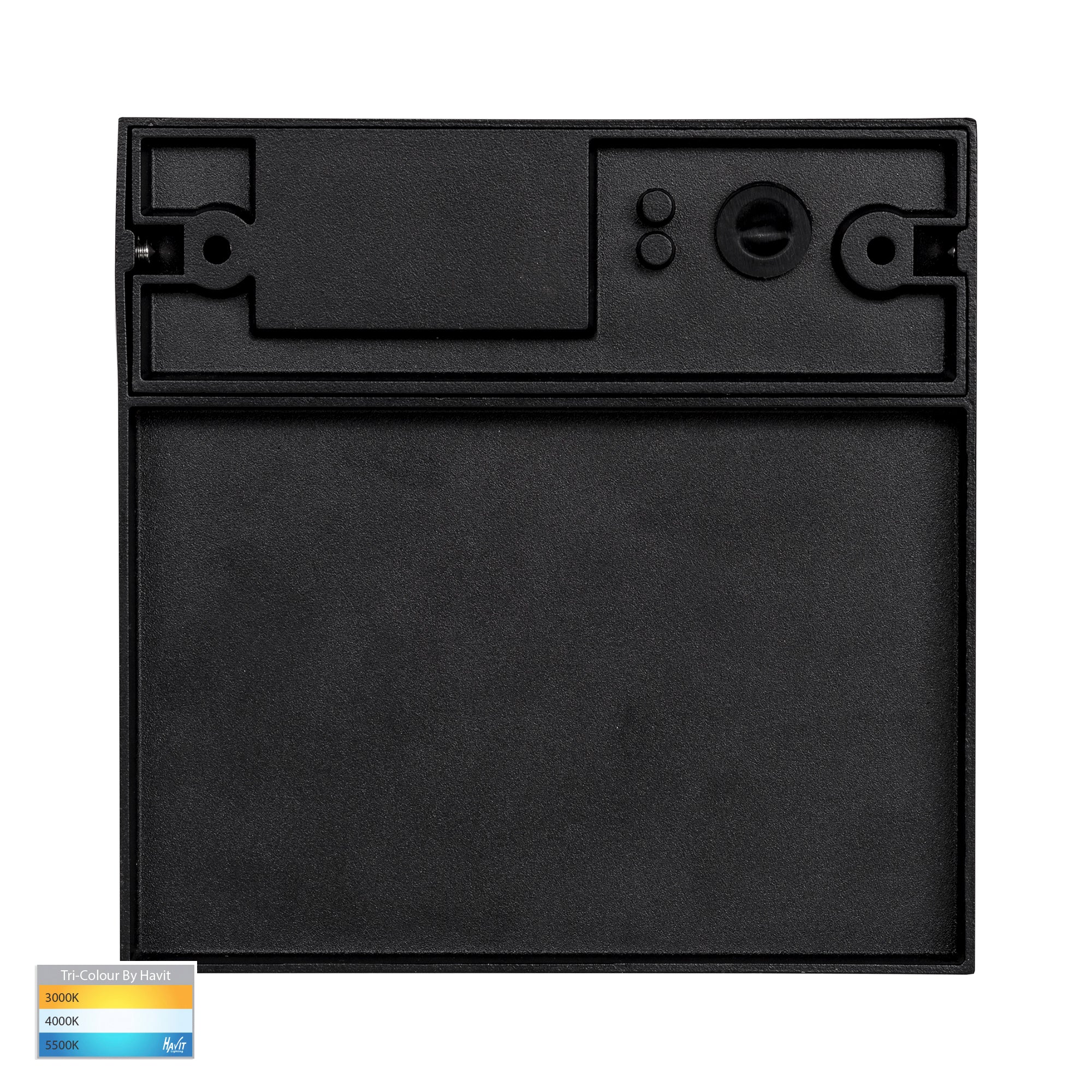 HV3269T-BLK-12V-SQ - Fino Black Square LED Outdoor Step Light