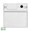 HV3269T-WHT-12V-SQ - Fino White Square LED Outdoor Step Light