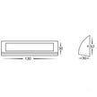 HV3270T-BLK-12V - Taso 3.5w Black TRI Colour LED Step Light