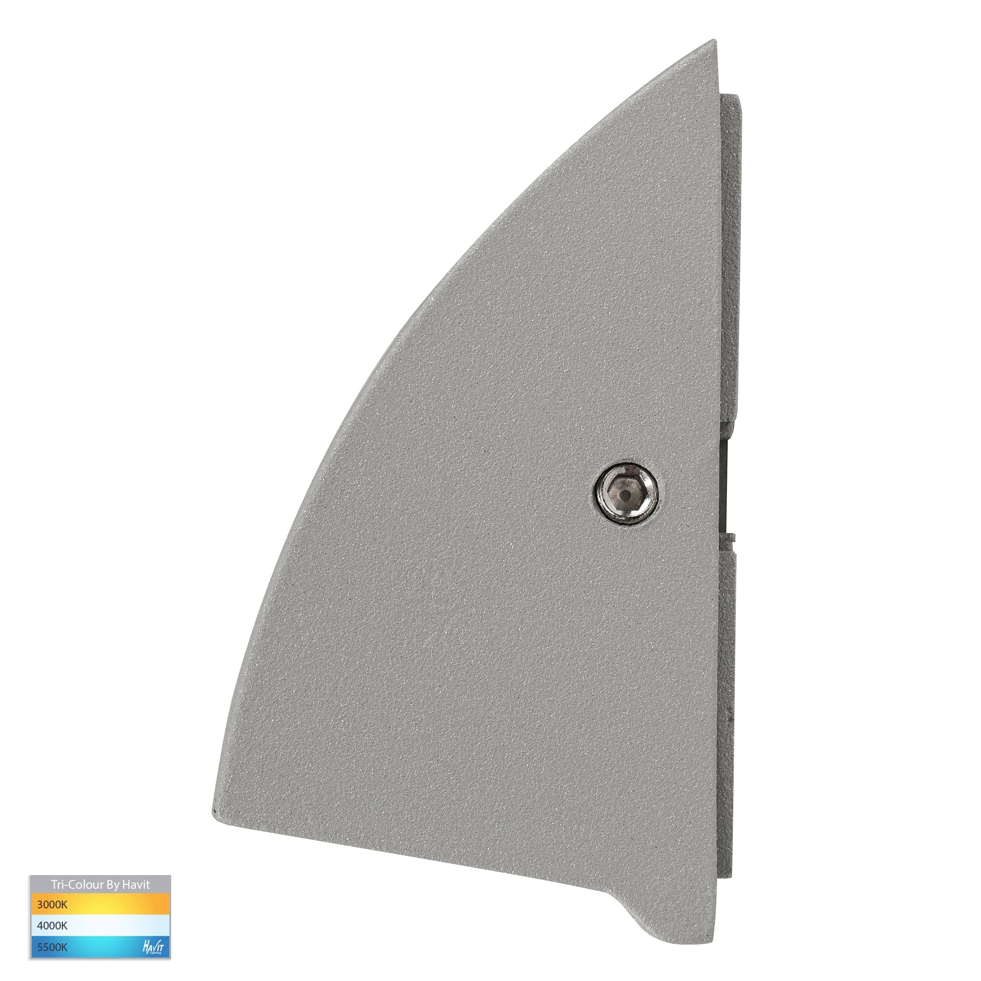 HV3272T-SLV-12V - Taso 10w Silver TRI Colour LED Step Light