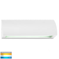 Thumbnail for Taso 12V DC 10W LED Tri-Colour Rectangle Step Light in Matt White