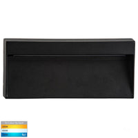 Thumbnail for Virsma 12V DC 6W LED Tri-Colour Rectangle Step Light in Black