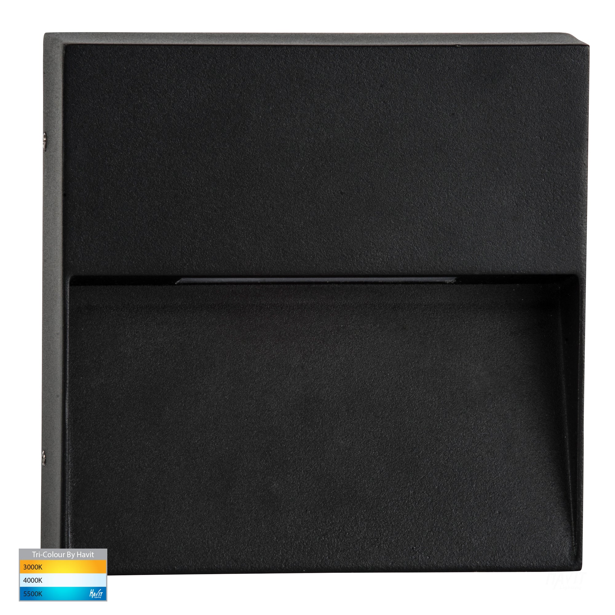 HV3276T-BLK - Virsma Black Square LED Step lights