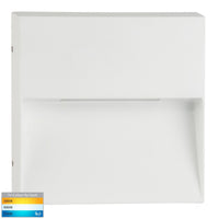 Thumbnail for Virsma 12V DC 6W LED Tri-Colour Square Step Light in White