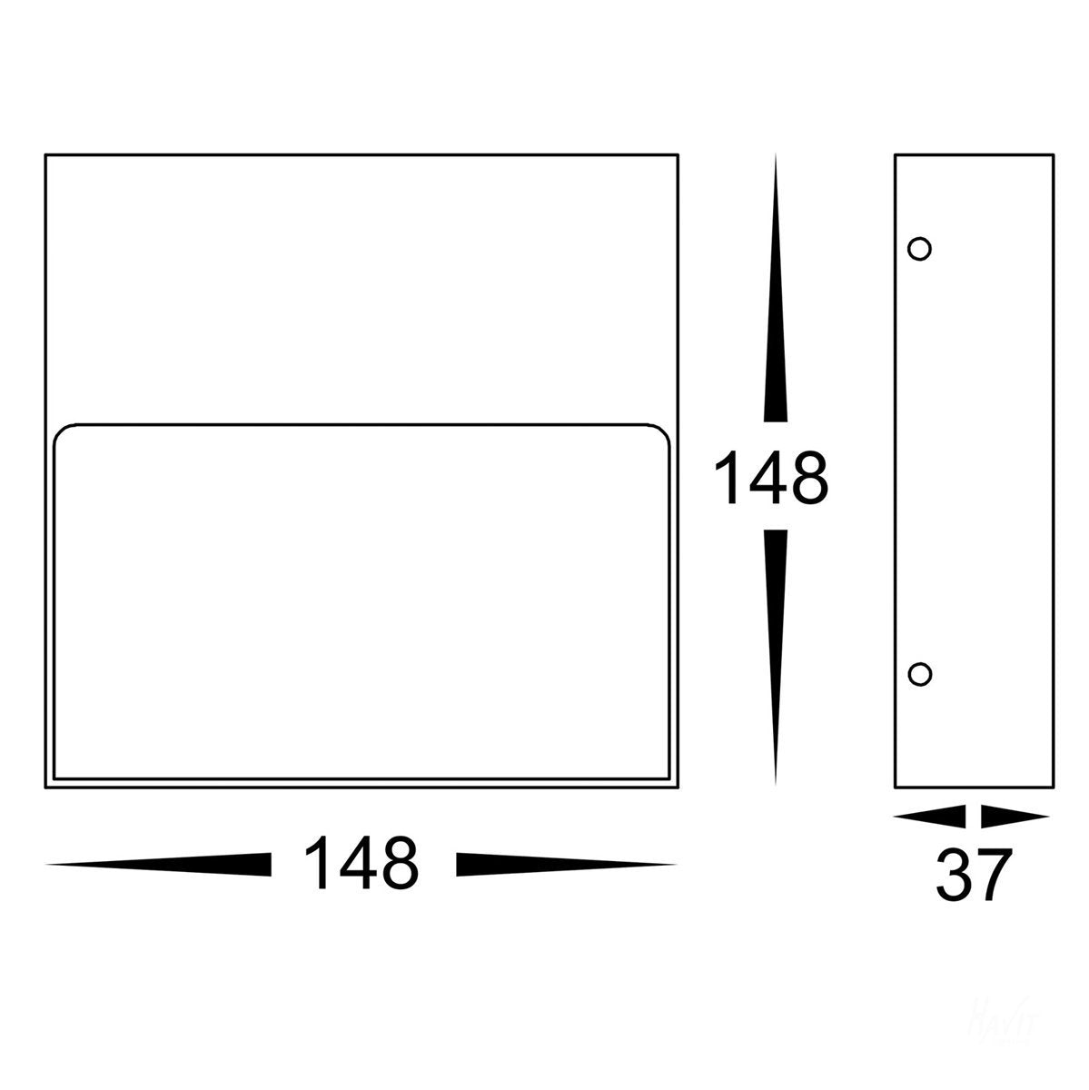 HV3276 Dimensions