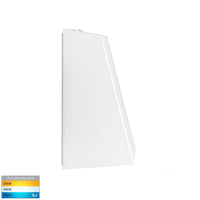Thumbnail for Shim 240V 12W LED Tri-Colour Rectangle Step Light in White