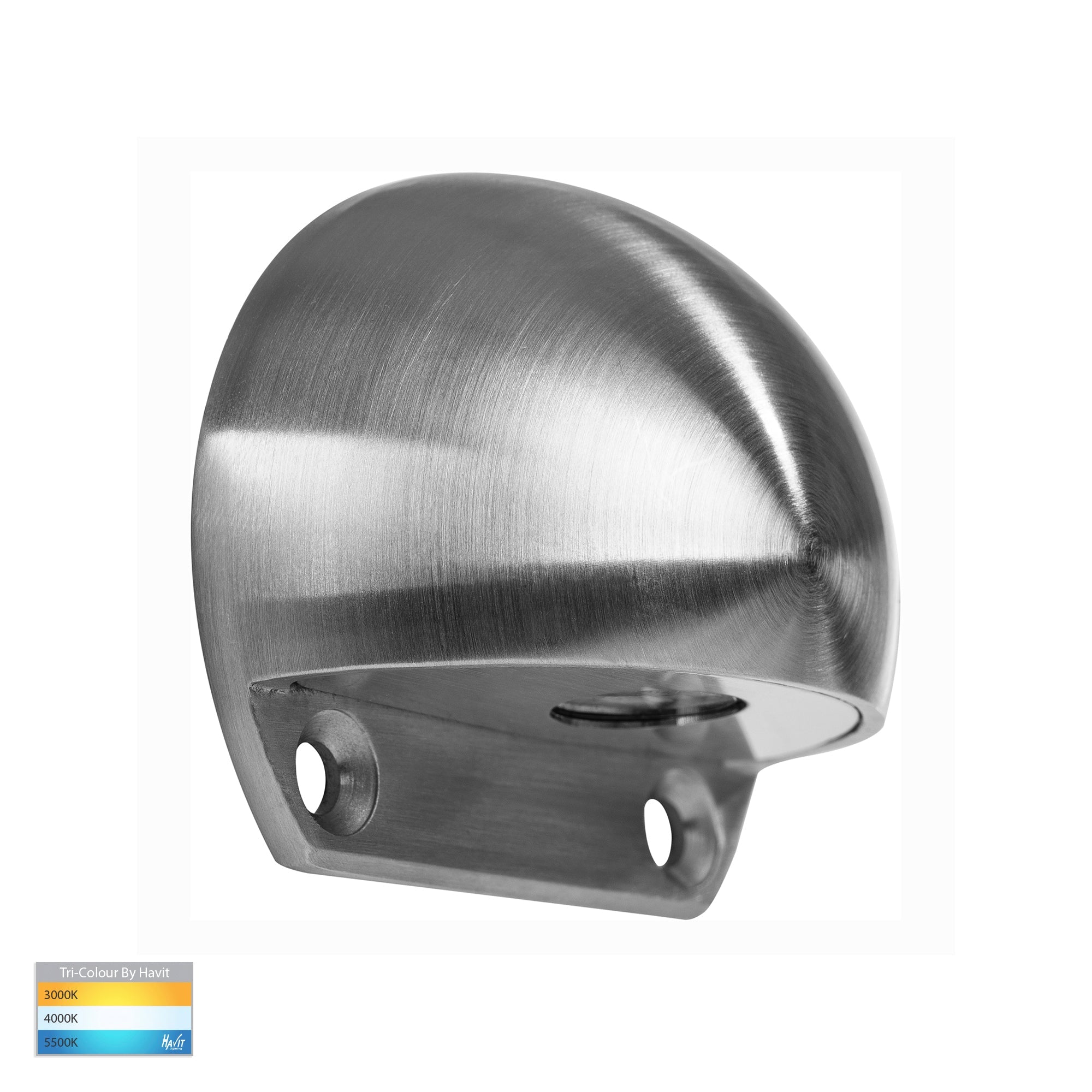 HV3281T-SS316-12V - Occhio 316 Stainless Steel LED Eyelid Step Light