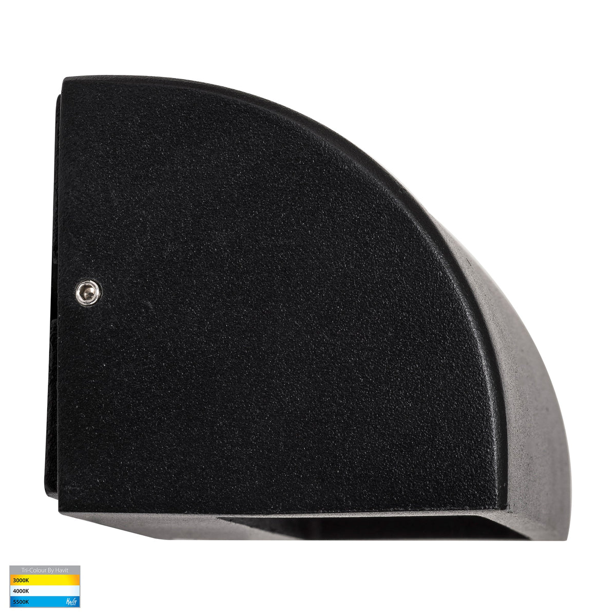 HV3283T-BLK - Ridge 316 Stainless Steel Black LED Step Light