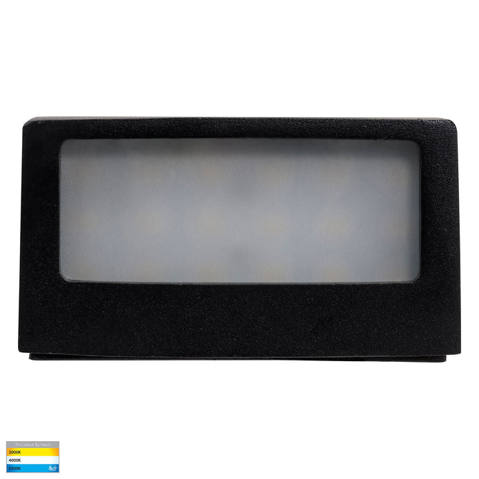 HV3283T-BLK - Ridge 316 Stainless Steel Black LED Step Light
