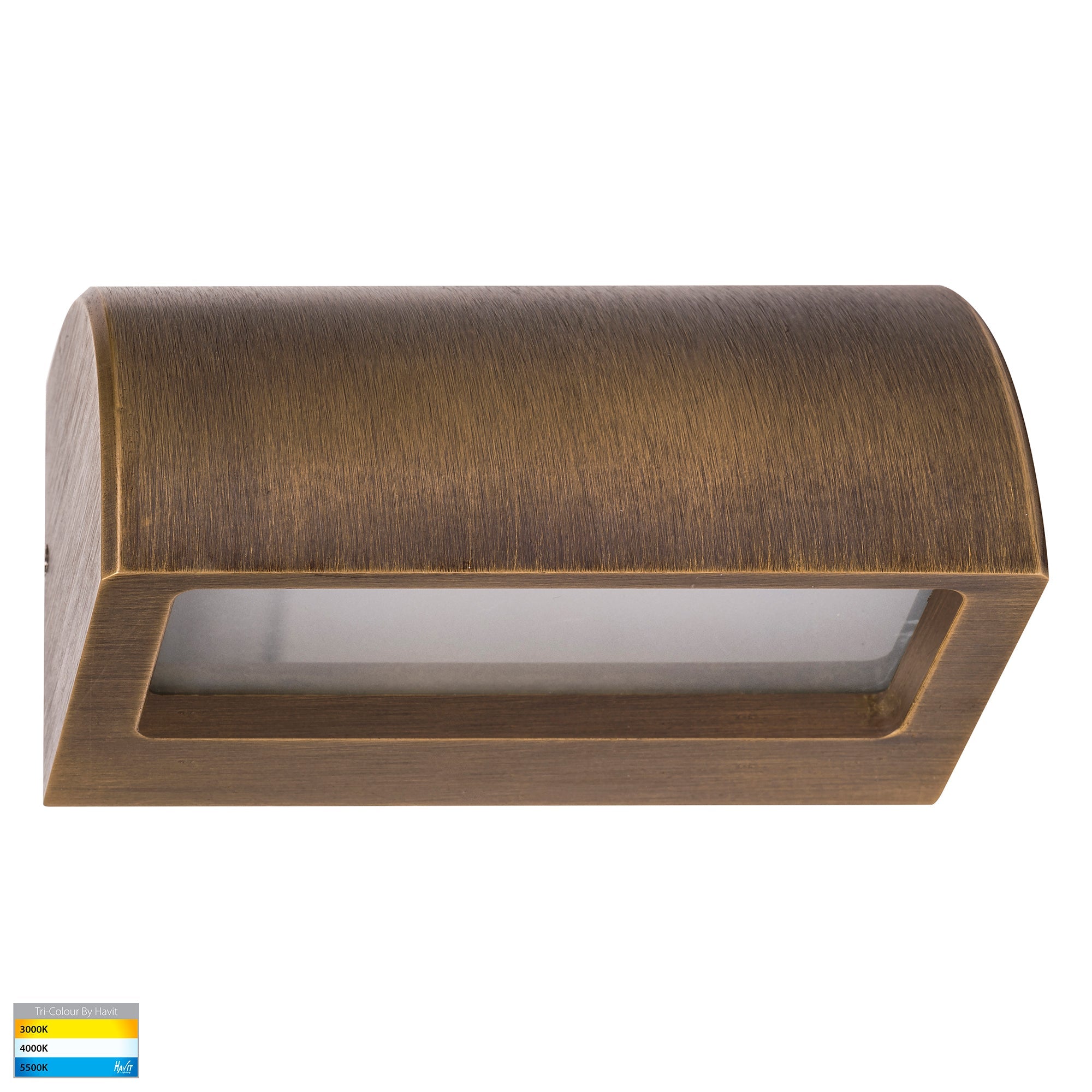 HV3283T-BRZ -  Ridge Solid Bronze LED Step Light