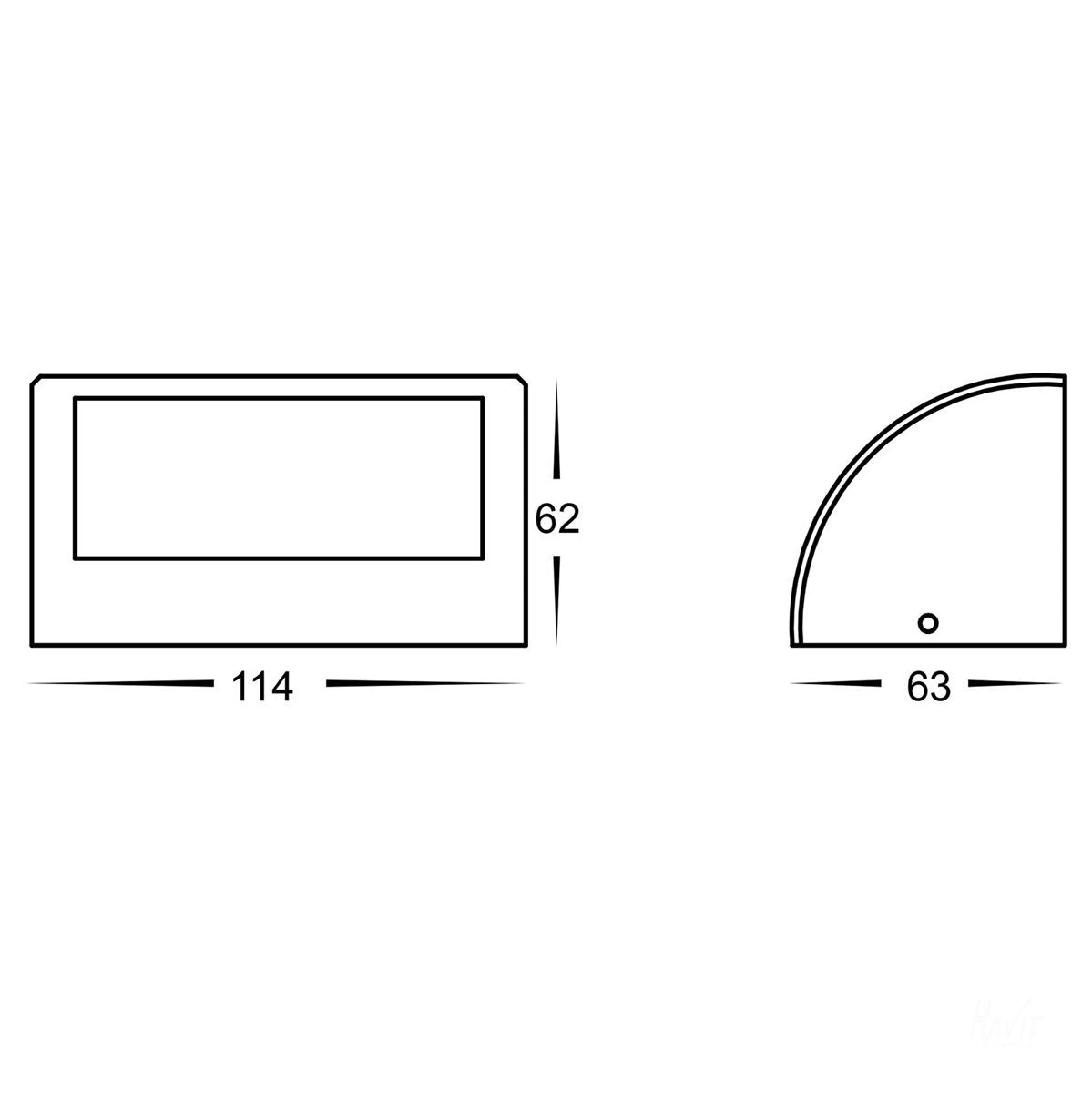 HV3283T-BRZ Dimensions