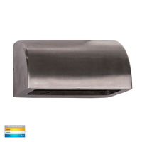 Thumbnail for Ridge 12V DC 6W LED Tri-Colour Rectangle Step Light in 316 Stainless Steel
